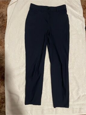 lululemon athletica Navy Straight-Leg Trousers